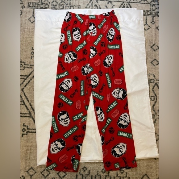 Mens A Christmas Story size medium pajama pants - Picture 1 of 6
